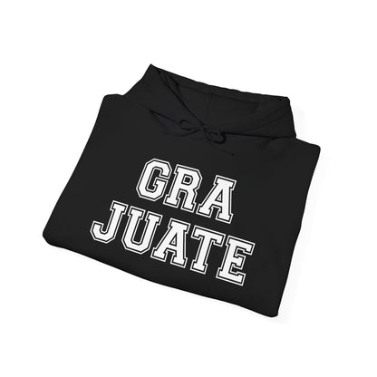 GRA JUATE Hoodie | Unisex Graduation Sweatshirt, Gift for Grads, College Sweatshirt, Class of 2023, High School Graduate Apparel