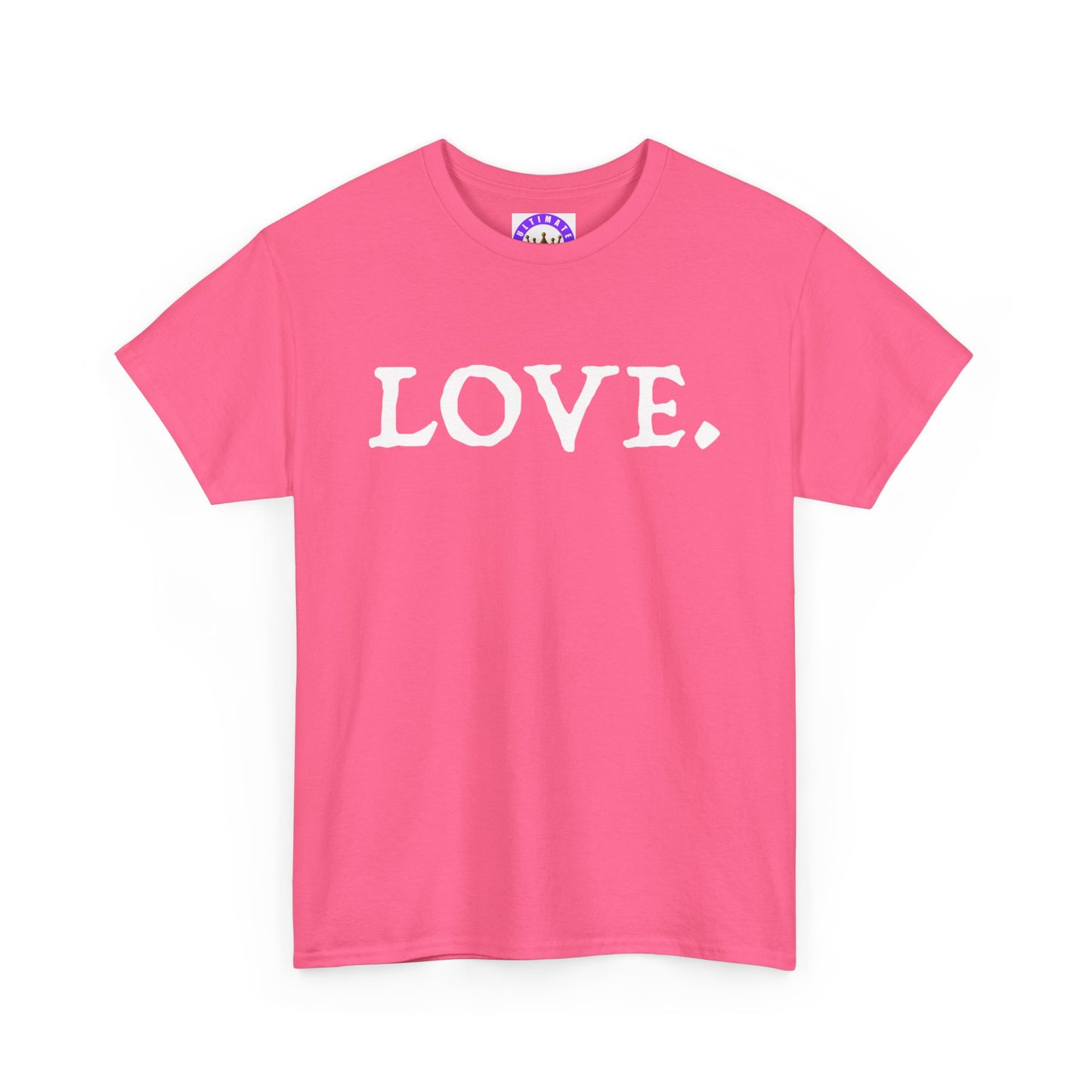 Love Tee (Unisex Heavy Cotton) | Casual Wear, Gift for Her, Couples Outfits, Everyday Tee, Heartfelt Apparel