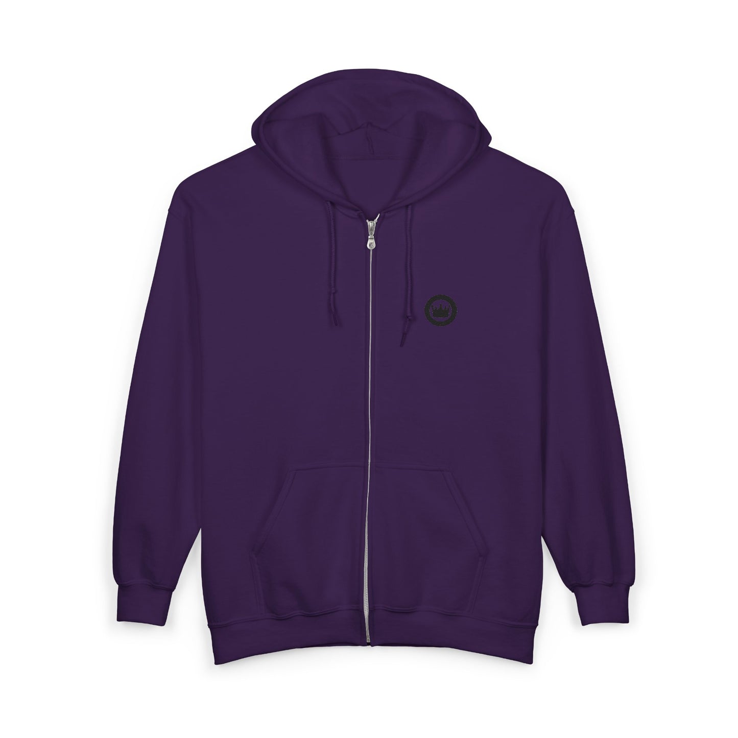 Ultimate Hoodie  Crown Logo Zip Hoodie | Small Chest Emblem, Casual Streetwear