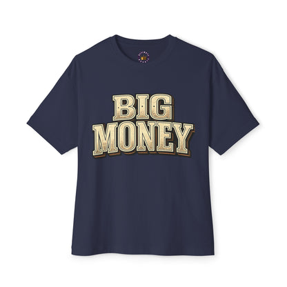 Big  Money Graphic Tee — Oversized Boxy Money Shirt