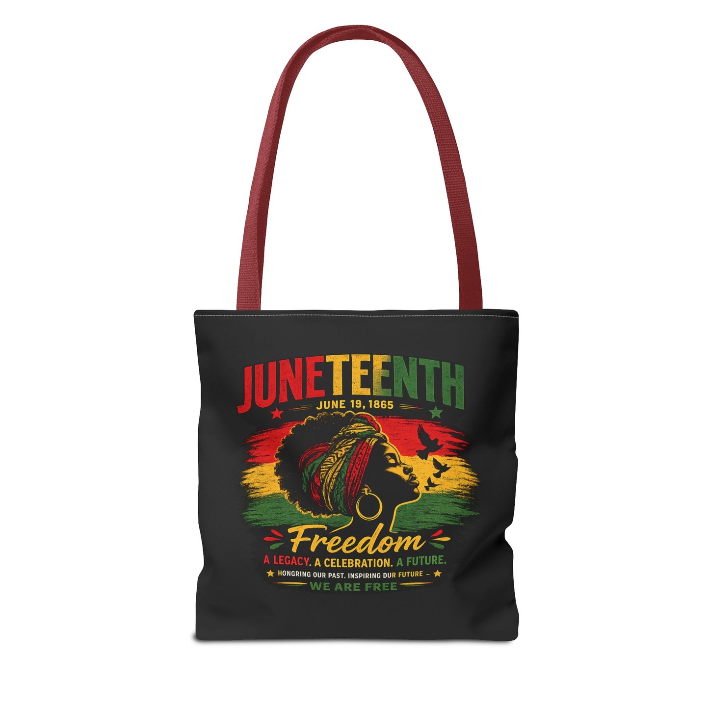 Juneteenth Freedom Tote Bag – Black History Celebration Grocery & Everyday Carry