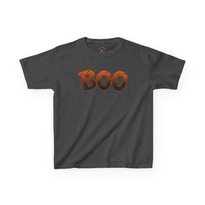 Kids Halloween 'BOO' Tee |  Cute Spooky Pumpkin Letter Graphic