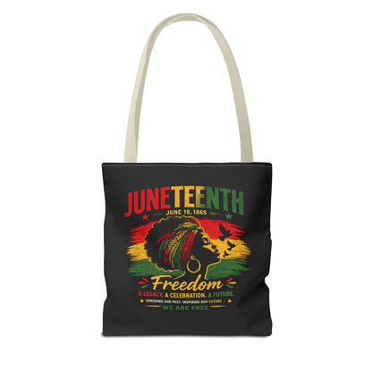Juneteenth Freedom Tote Bag – Black History Celebration Grocery & Everyday Carry