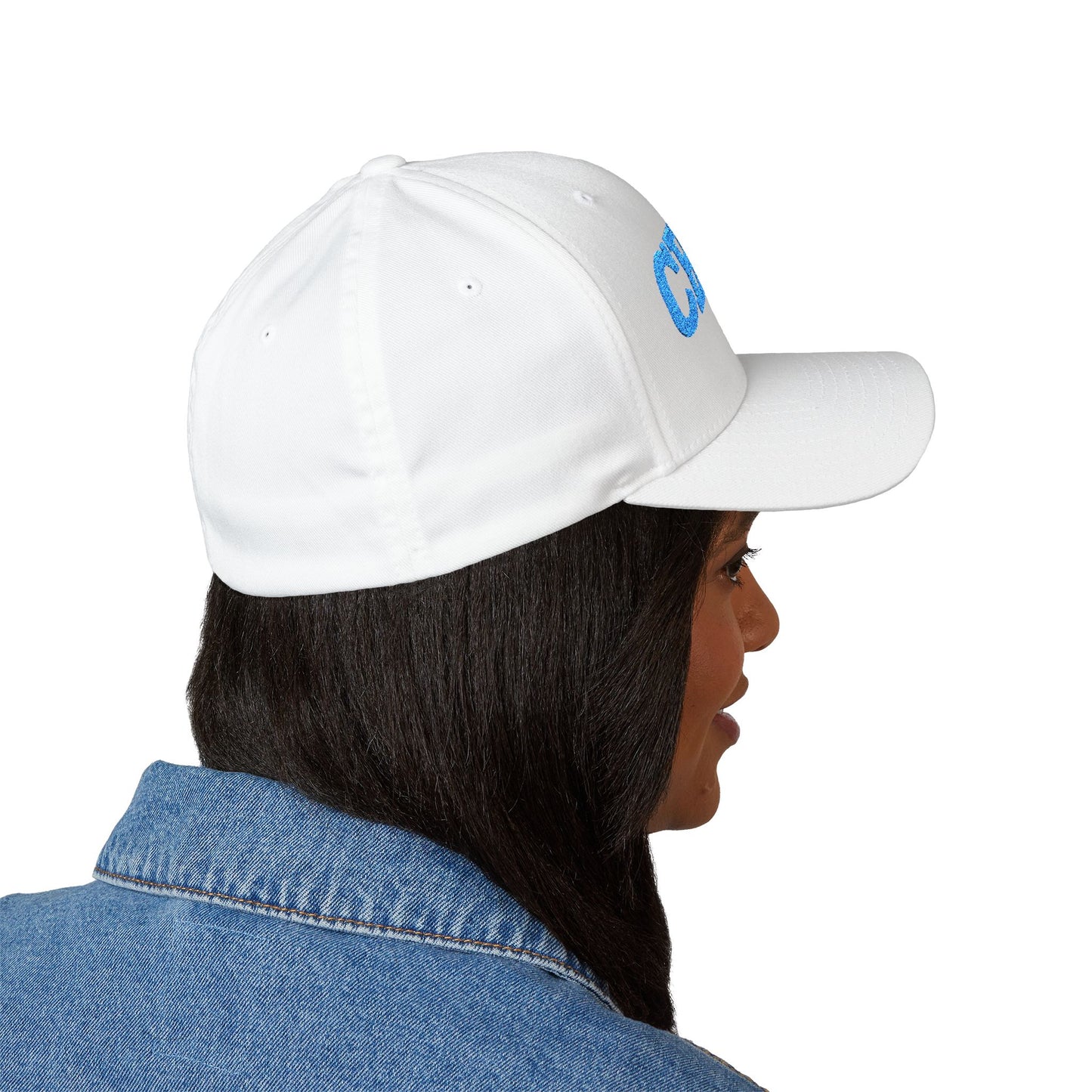 Chicago Cap, Stylish Embroidered Cap, Chic Hat, Custom Closure Cap, Gift for Him, Her, Fashion Accessory, Birthday Gift, Casual Wear