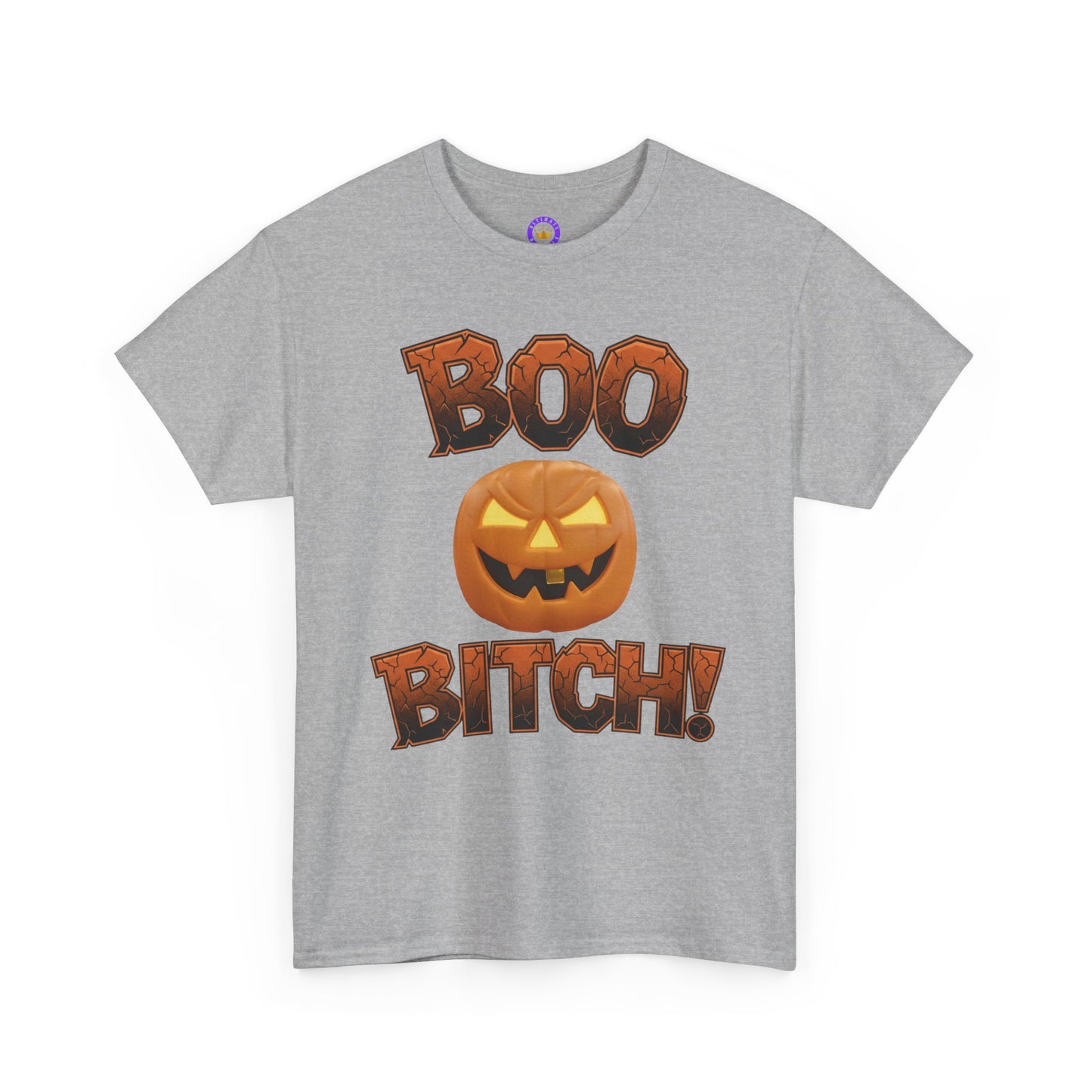 Halloween Tshirt Funny Spooky Pumpkin Face Tee Shirt Adult Apparel Costume Alternative Jack Lantern Graphic Design Cotton Fabric Boo Text