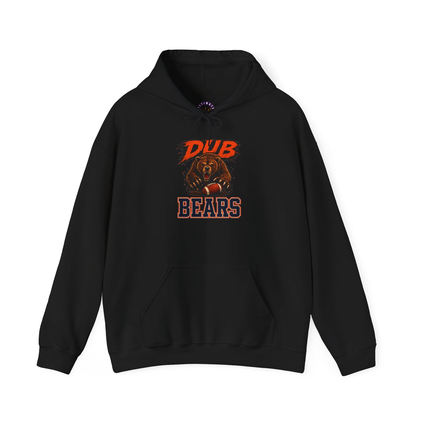 Dub Bears Bear Mascot Hoodie | Sports Team Graphic Pullover