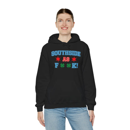 Southside As F**K! Hoodie | Chicago Flag Stars Shamrock Streetwear