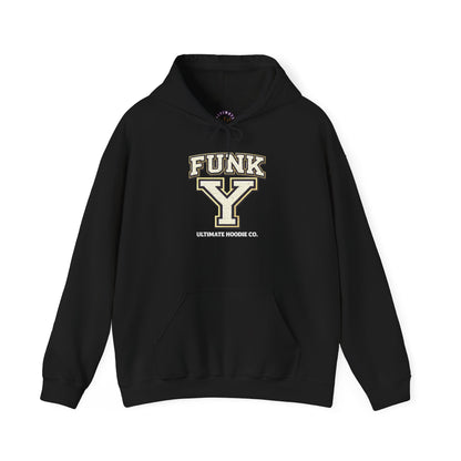 FunkY | Unisex Hoodie - Comfortable Casual Wear for Everyday Style, Gift for Friends, Streetwear, Music Lovers, Trendy Apparel