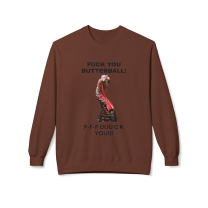 Funny Thanksgiving Sweatshirt, Humor Apparel, Unisex Crewneck, Holiday Gift, Casual Wear, Statement Sweatshirt