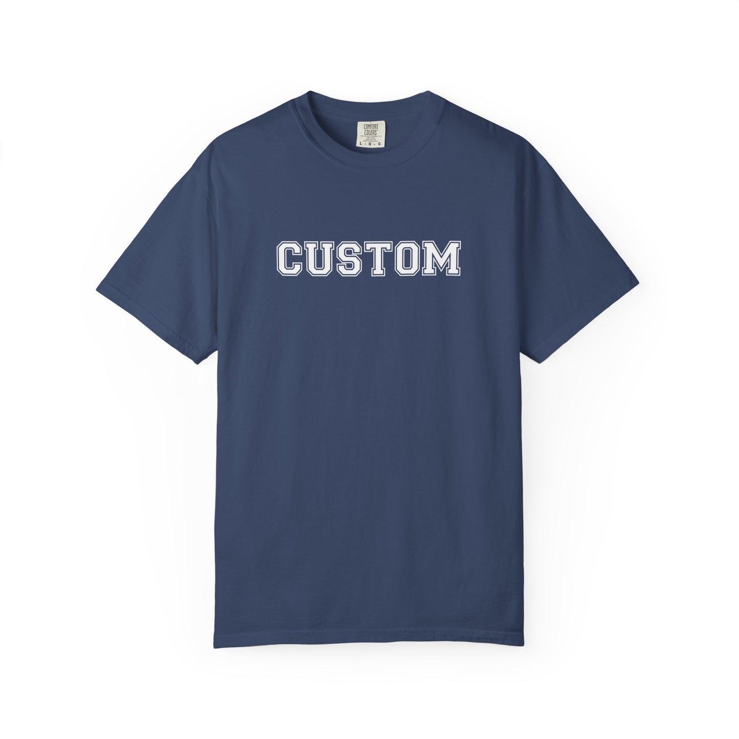 Customizable Tee (Blue, Green),  Casual Wear, Unisex Tee, Unique Fashion, Gift for Him or Her, Summer Wear