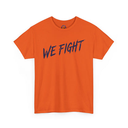 We Fight Oversized Graphic Tee | Unisex Streetwear Shirt | Soft Cotton | Bold Statement Design | Casual Urban Fashion