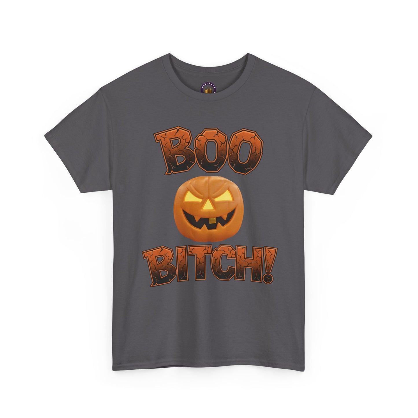 Halloween Tshirt Funny Spooky Pumpkin Face | Tee Shirt Adult Apparel Costume Alternative Jack Lantern Graphic Design Cotton Fabric Boo Text