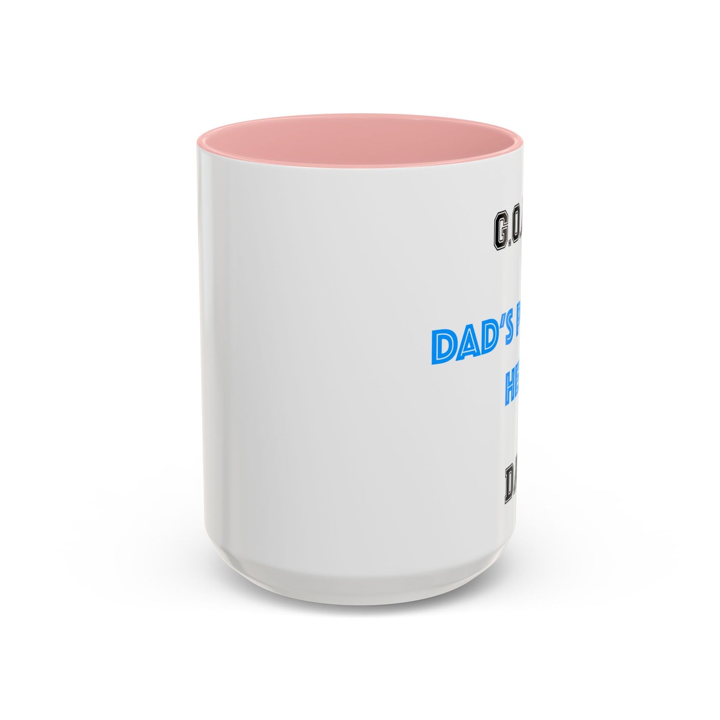 G.O.A.T. Dad Coffee Mug - Personalized Gift for Father's Day, Birthday, Coffee Lovers, Funny Dad Mug, Custom Photo Mug