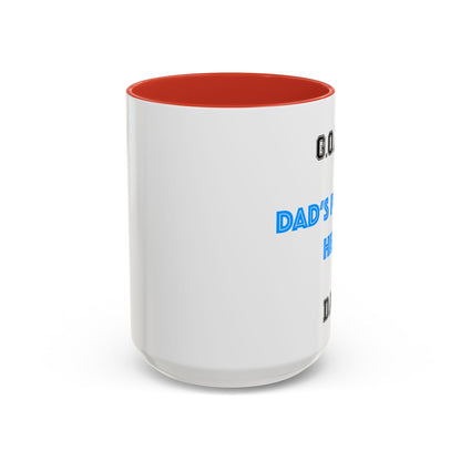 G.O.A.T. Dad Coffee Mug - Personalized Gift for Father's Day, Birthday, Coffee Lovers, Funny Dad Mug, Custom Photo Mug