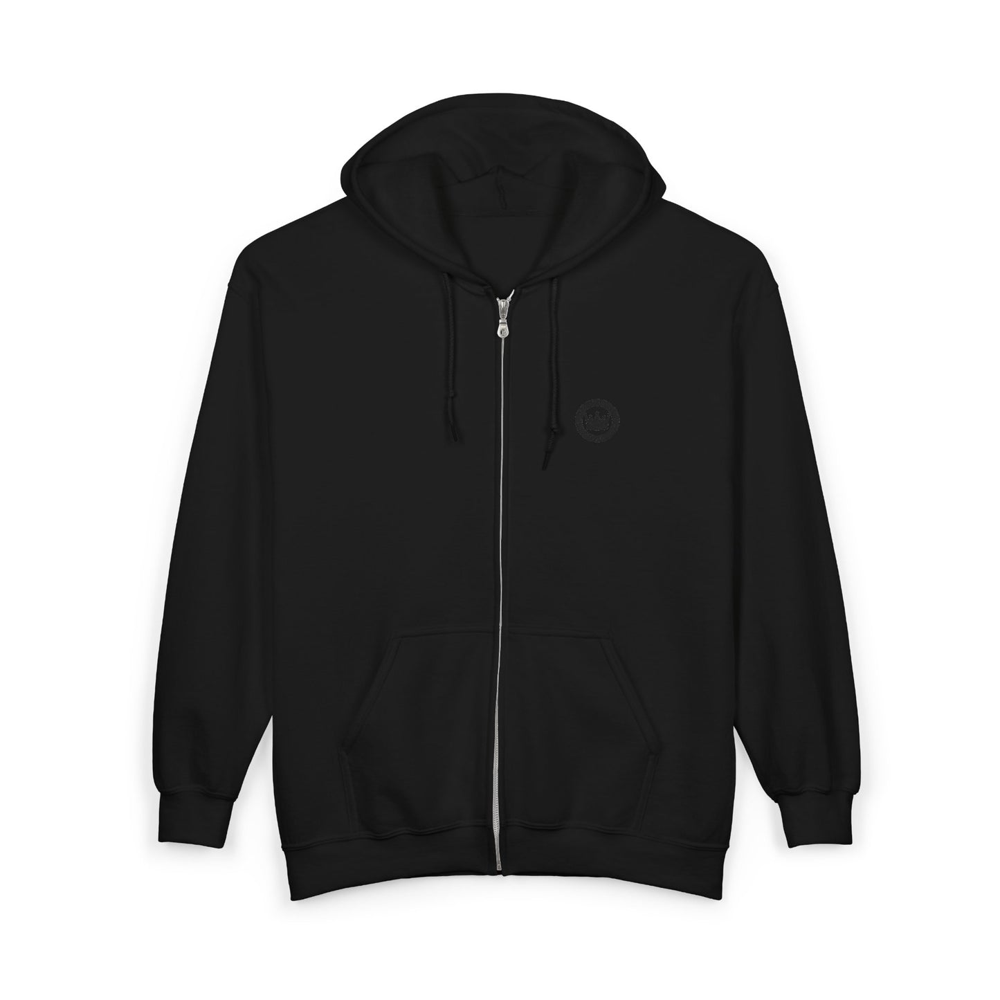 Ultimate Hoodie  Crown Logo Zip Hoodie | Small Chest Emblem, Casual Streetwear