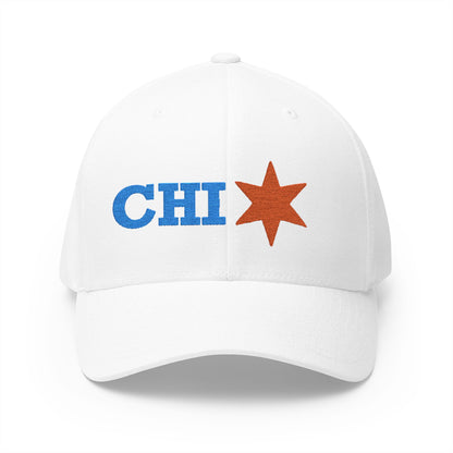 Chicago Cap, Stylish Embroidered Cap, Chic Hat, Custom Closure Cap, Gift for Him, Her, Fashion Accessory, Birthday Gift, Casual Wear