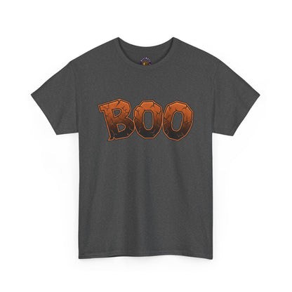 Halloween BOO Ghost Shirt | Spooky Season T-Shirt | Cute Fall Tee | Unisex Heavy Cotton Apparel | October Gift for Him Her