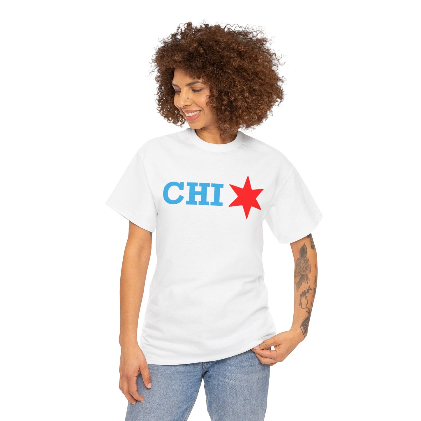 CHI Star T‑Shirt — Minimal City Pride Tee