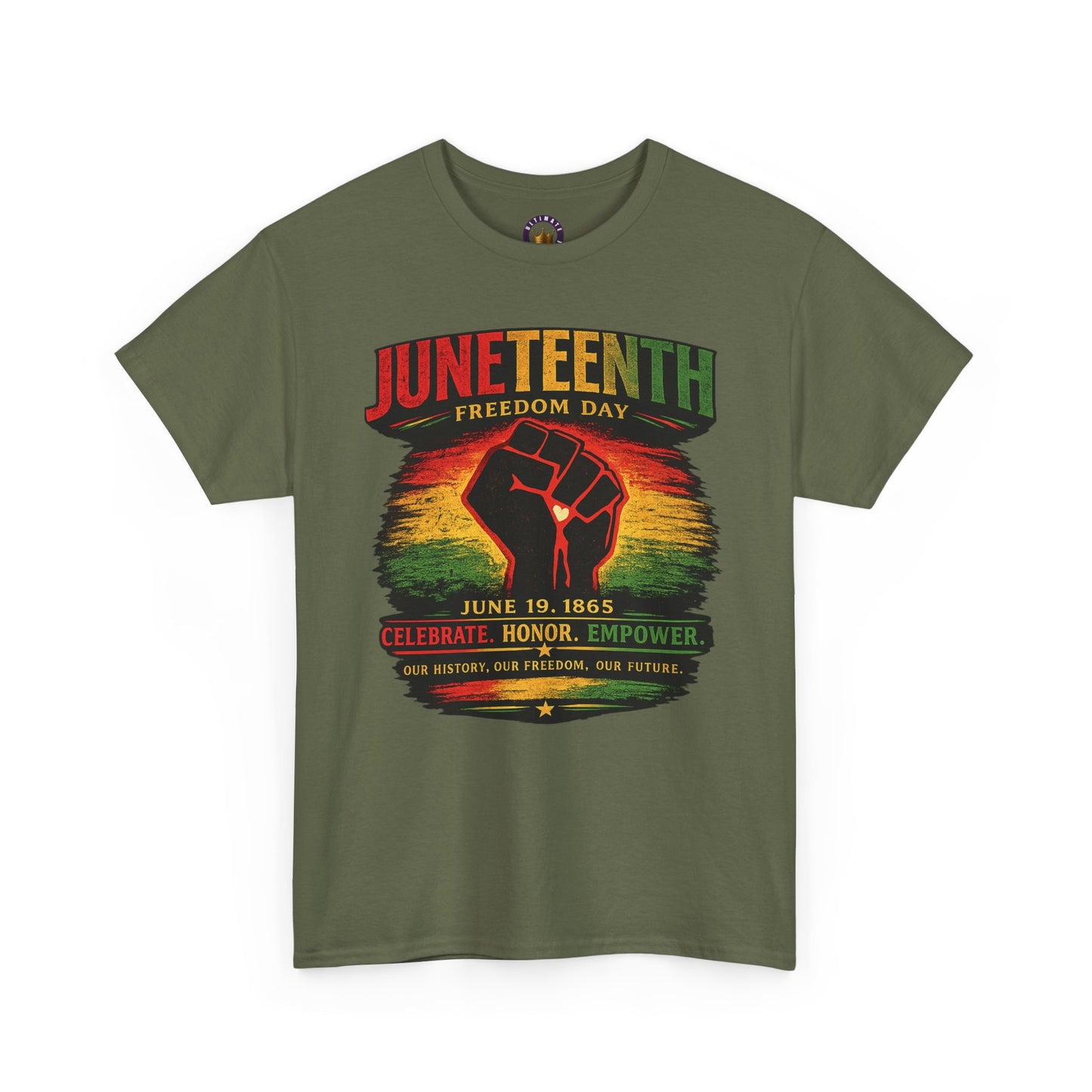 Juneteenth Freedom Day Tee — "Celebrate, Honor, Empowerment" Graphic T-Shirt