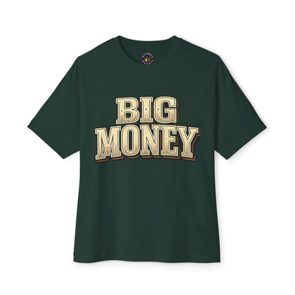 Big  Money Graphic Tee — Oversized Boxy Money Shirt