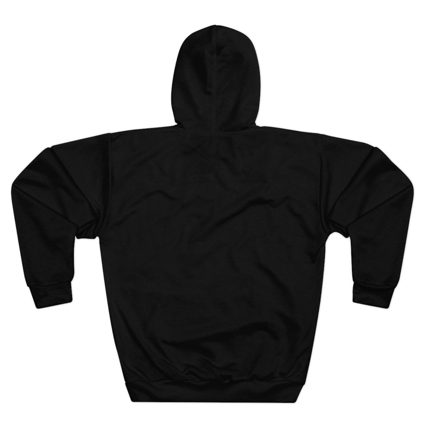 Bad Angel Hoodie — Streetwear Pullover with Red Wings & Halo Graphic