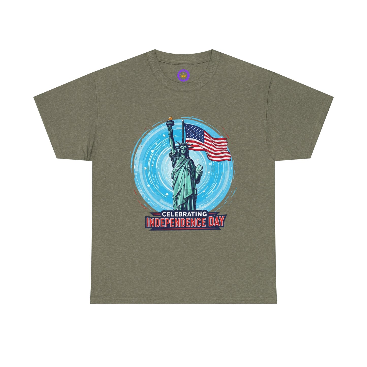 Independence Day Tee | Unisex Heavy Cotton Tee, Patriotic T-Shirt, Fourth of July Attire, Gift for Freedom Lovers
