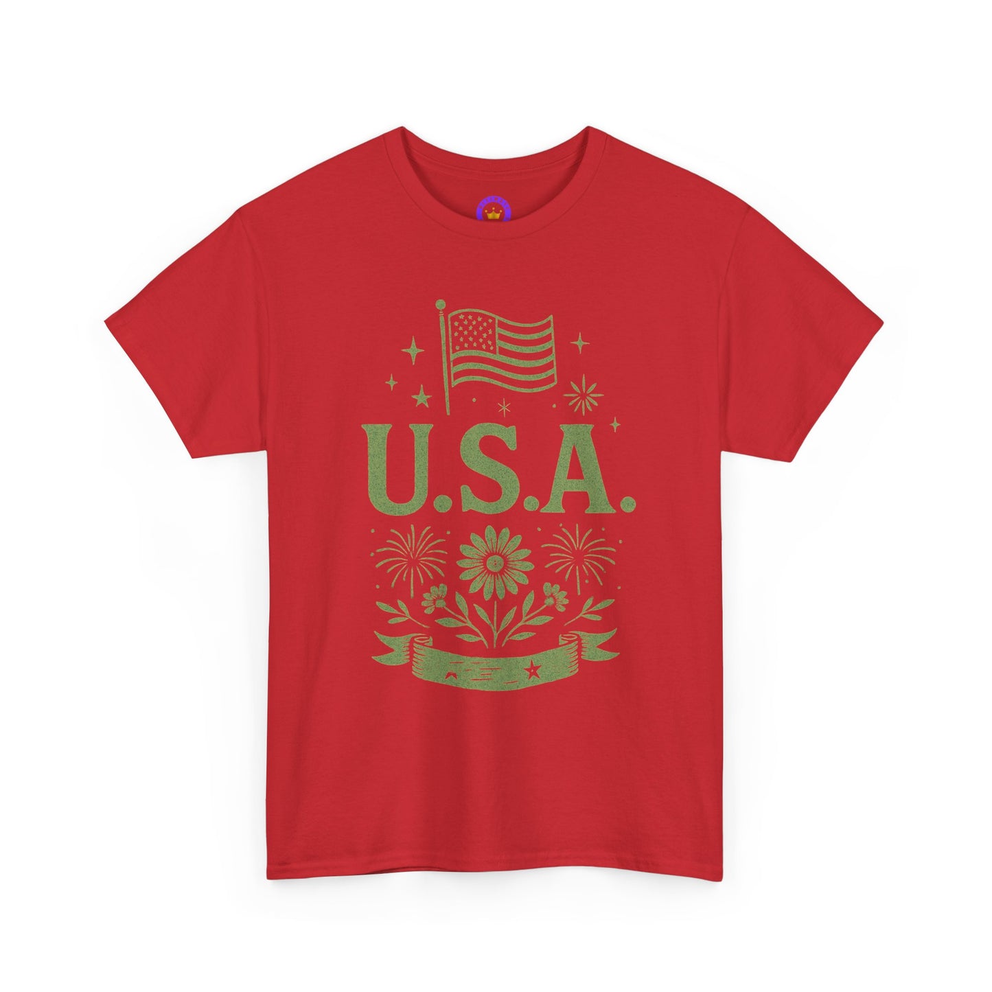 USA Tee, Unisex Graphic T-Shirt, 4th of July Top, Casual Independence Day Shirt, Summer Fest Shirt