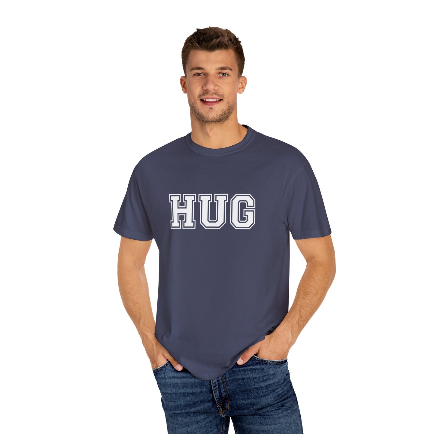 Hug T-Shirt, Unisex Tee, Casual Wear, Gift for Friends, Cozy Apparel, Birthday Surprise, Relaxed Fit Tee