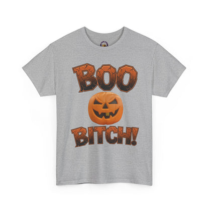 Halloween Shirt Spooky Ghost Tee | Unisex Heavy Cotton Vintage Style | Aesthetic Fall Sweater Season Costume | Cute Trick or Treat Gift