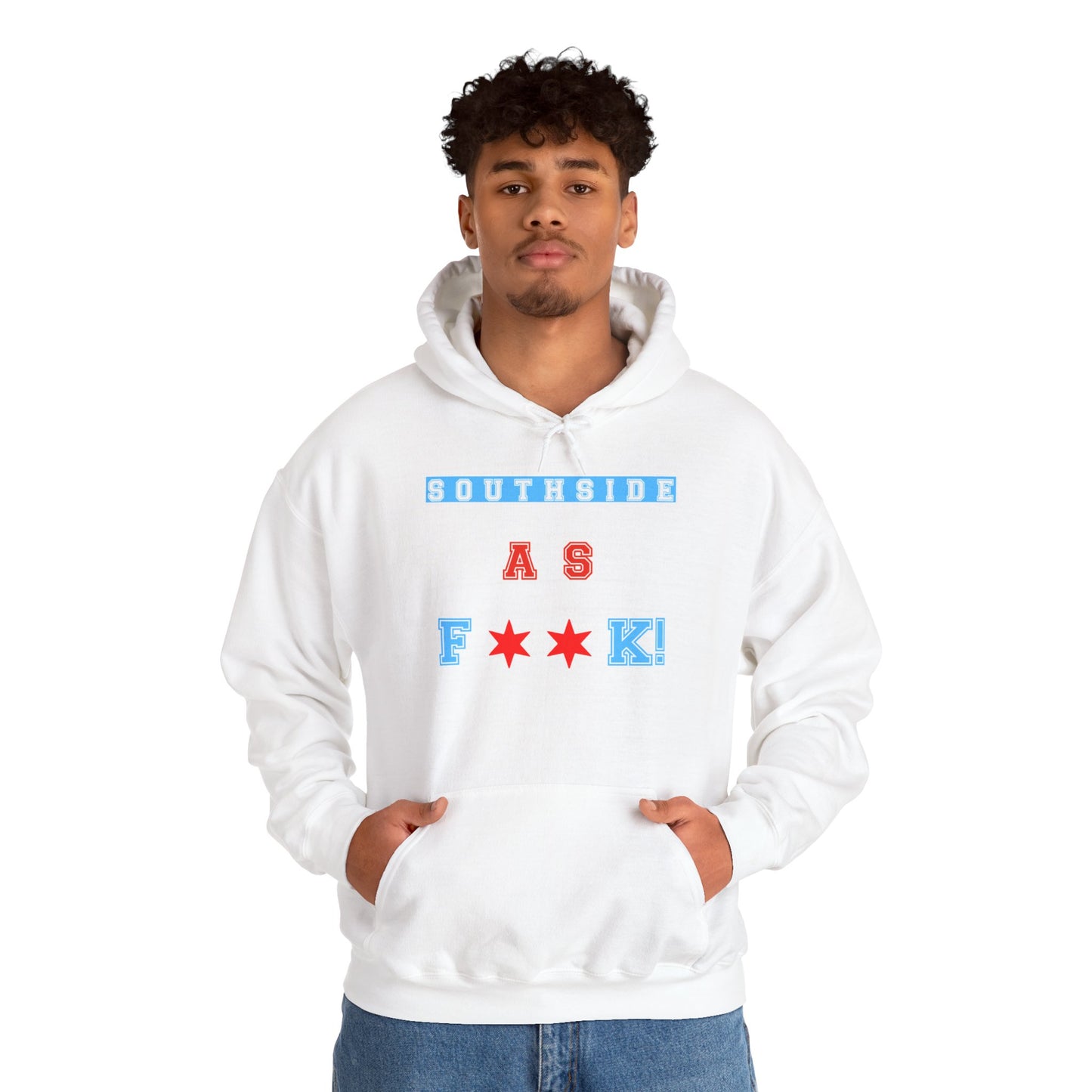 Southside As F**k Hoodie | Bold Chicago Pride Graphic Pullover