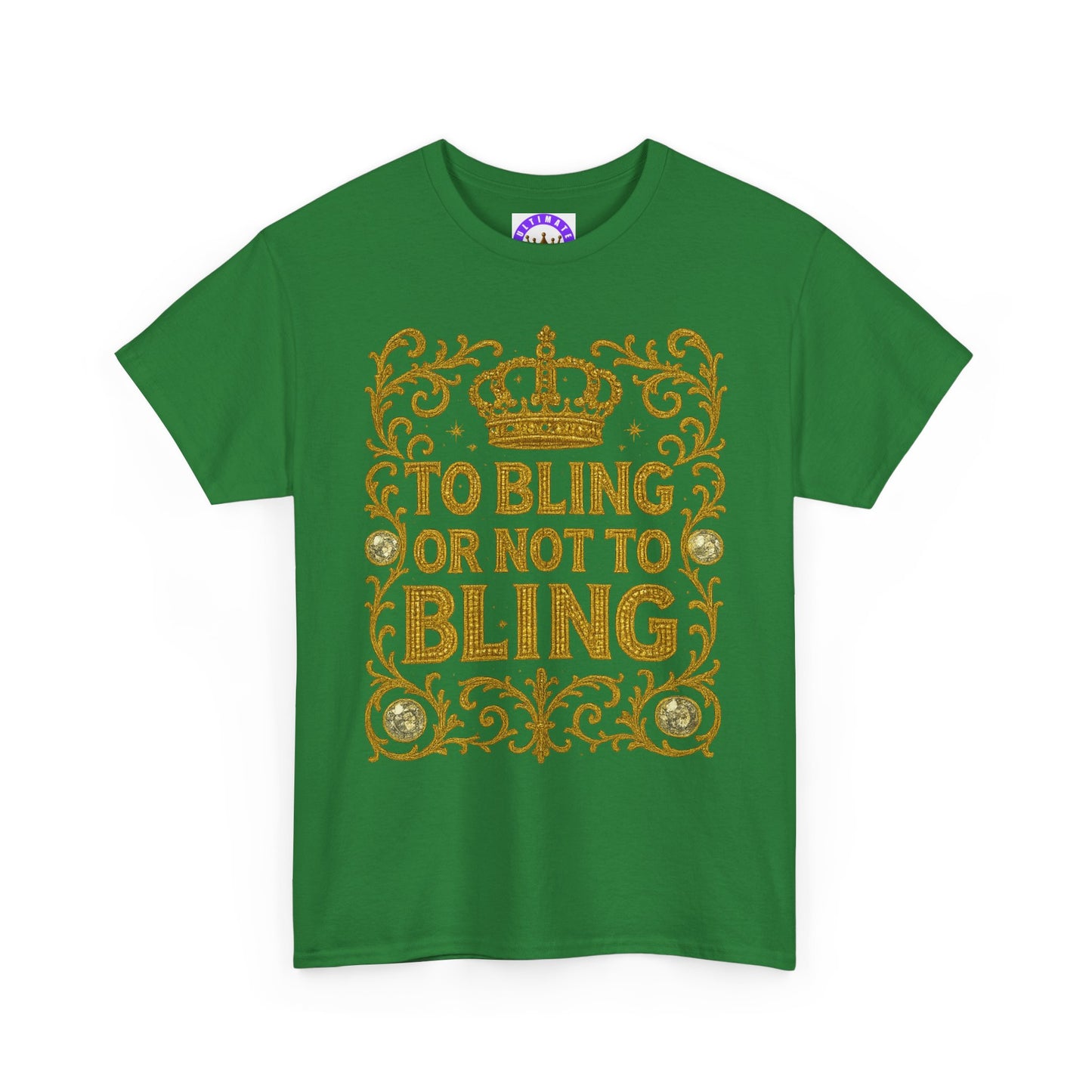 Bling Statement Tee - Perfect for Parties, Gifts, or Casual Wear, Funny Cotton T-Shirt, Holiday Gift, Unisex Style
