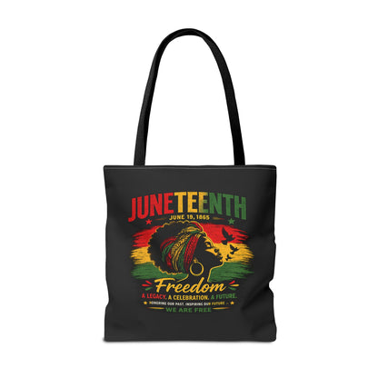 Juneteenth Freedom Tote Bag – Black History Celebration Grocery & Everyday Carry