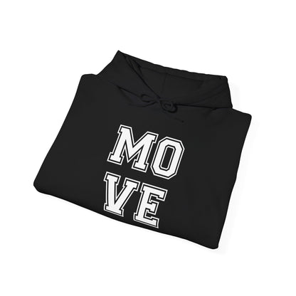 Motivational Hoodie | Unisex Heavy Blend Sweatshirt for Fitness Lovers, Gym Apparel, Gift for Athletes, Cozy Casual Wear, Move Your Body