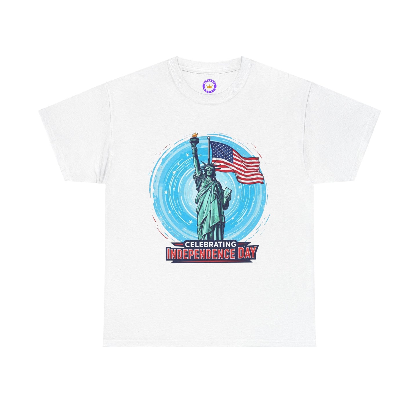 Independence Day Tee | Unisex Heavy Cotton Tee, Patriotic T-Shirt, Fourth of July Attire, Gift for Freedom Lovers