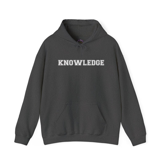 KNOWLEDGE Hoodie - Ideal for Gifts, Casual Wear, or Lounging at Home, Perfect for Fall/Winter, Customizable Style