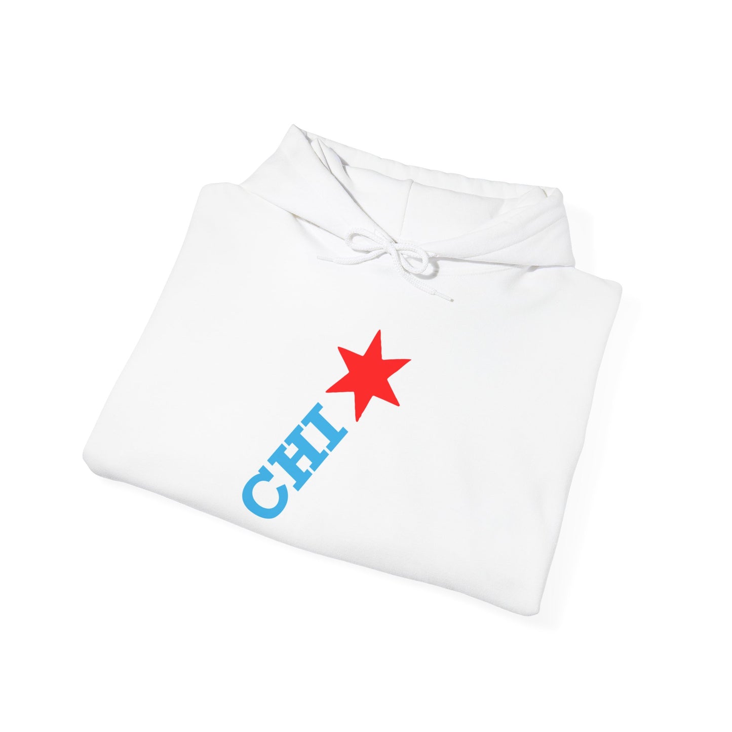 Chicago Star Hoodie | Cozy Hoodie for Chicago Lovers, Graphic Hoodie, Casual Streetwear, Perfect Gift for Birthday