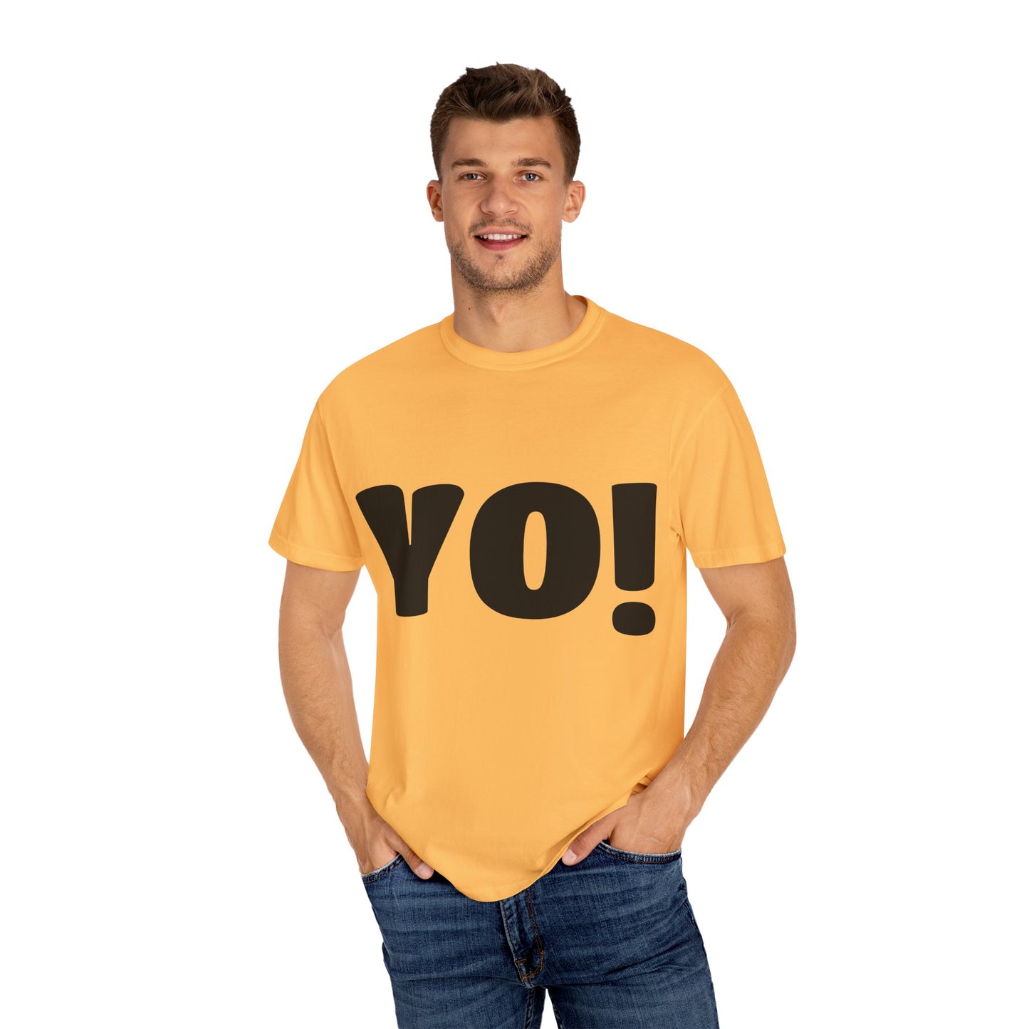 Cool T-Shirt (YO!), Casual Tee, Streetwear Shirt, Gift for Friends, Fun Quotes Tee