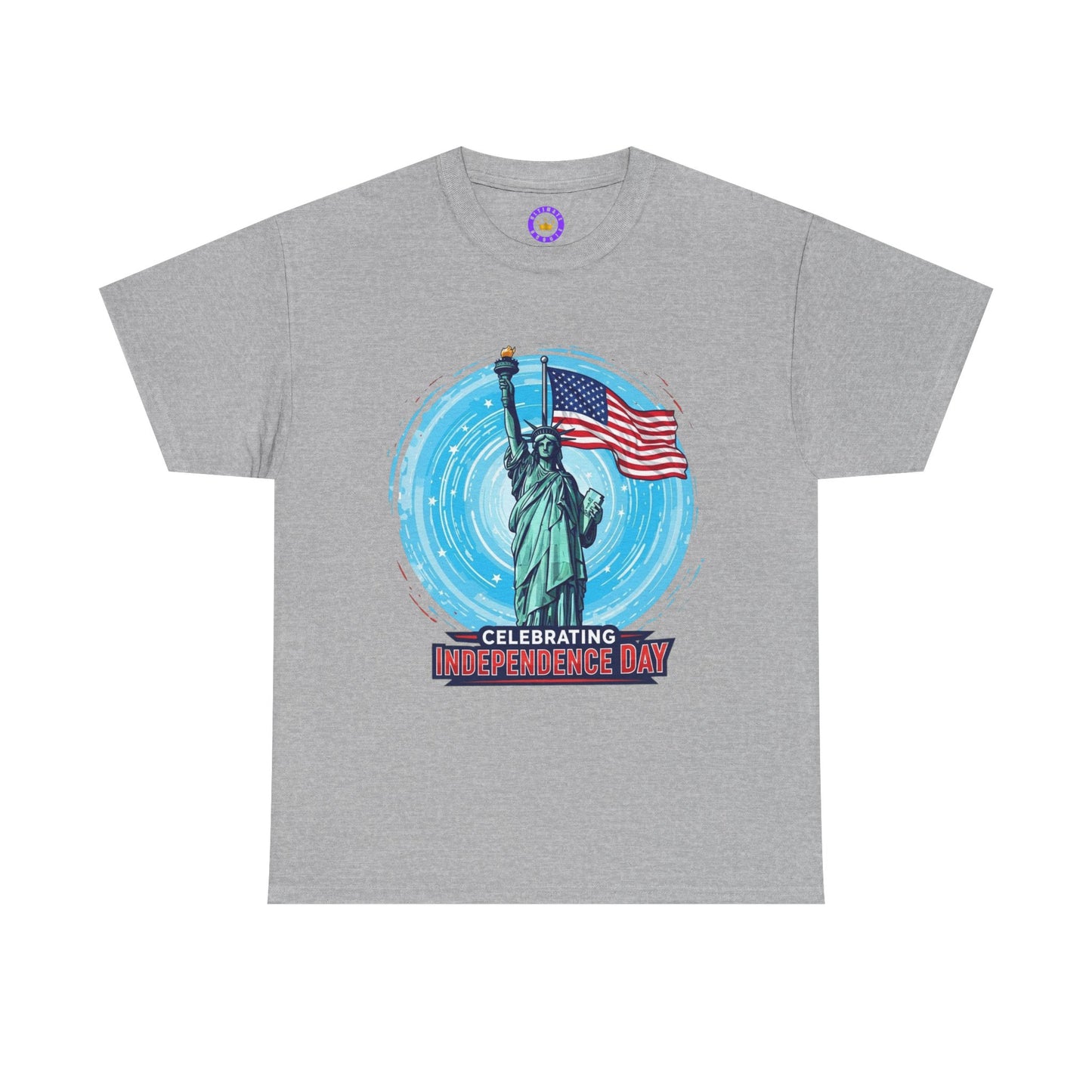 Independence Day Tee | Unisex Heavy Cotton Tee, Patriotic T-Shirt, Fourth of July Attire, Gift for Freedom Lovers