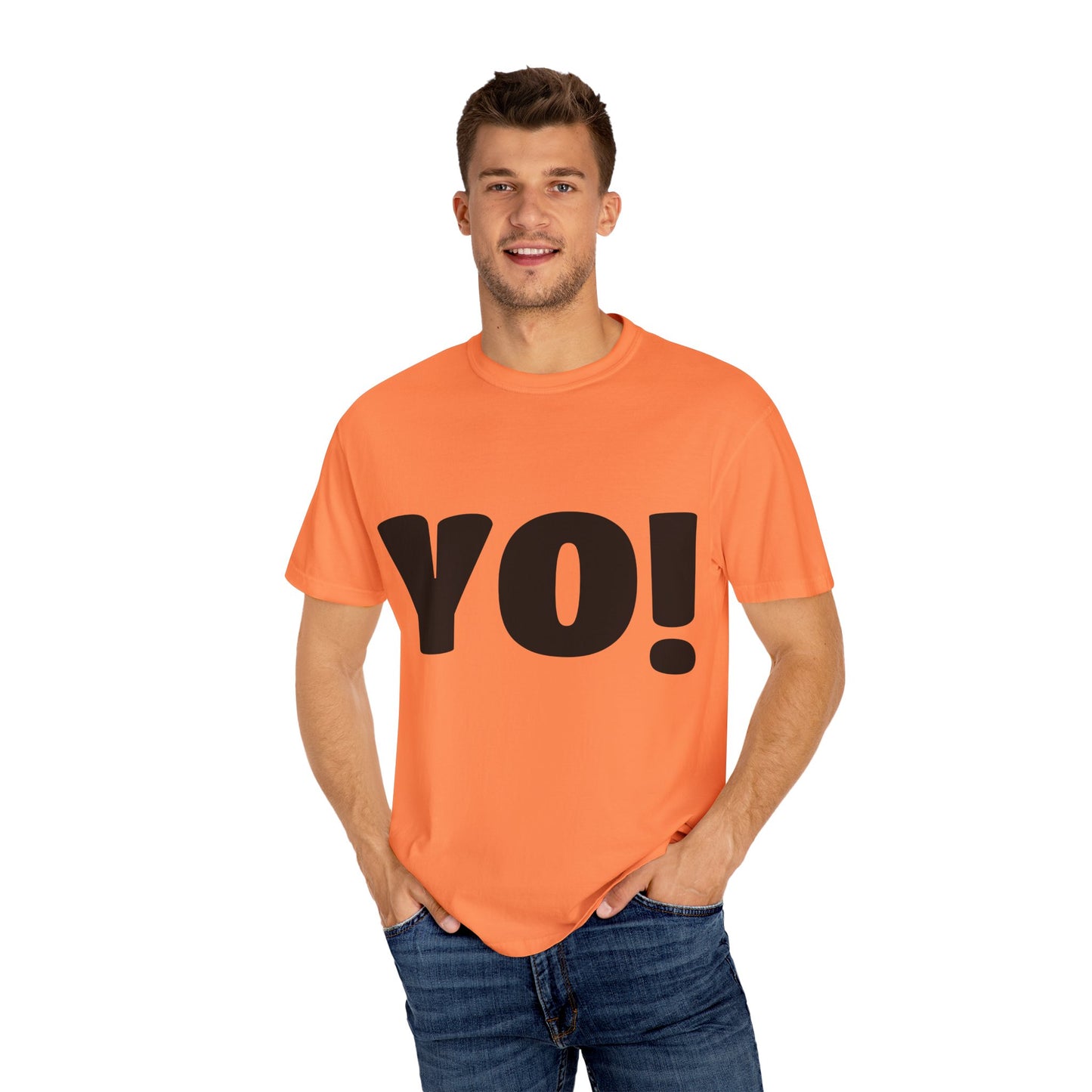 Cool T-Shirt (YO!), Casual Tee, Streetwear Shirt, Gift for Friends, Fun Quotes Tee