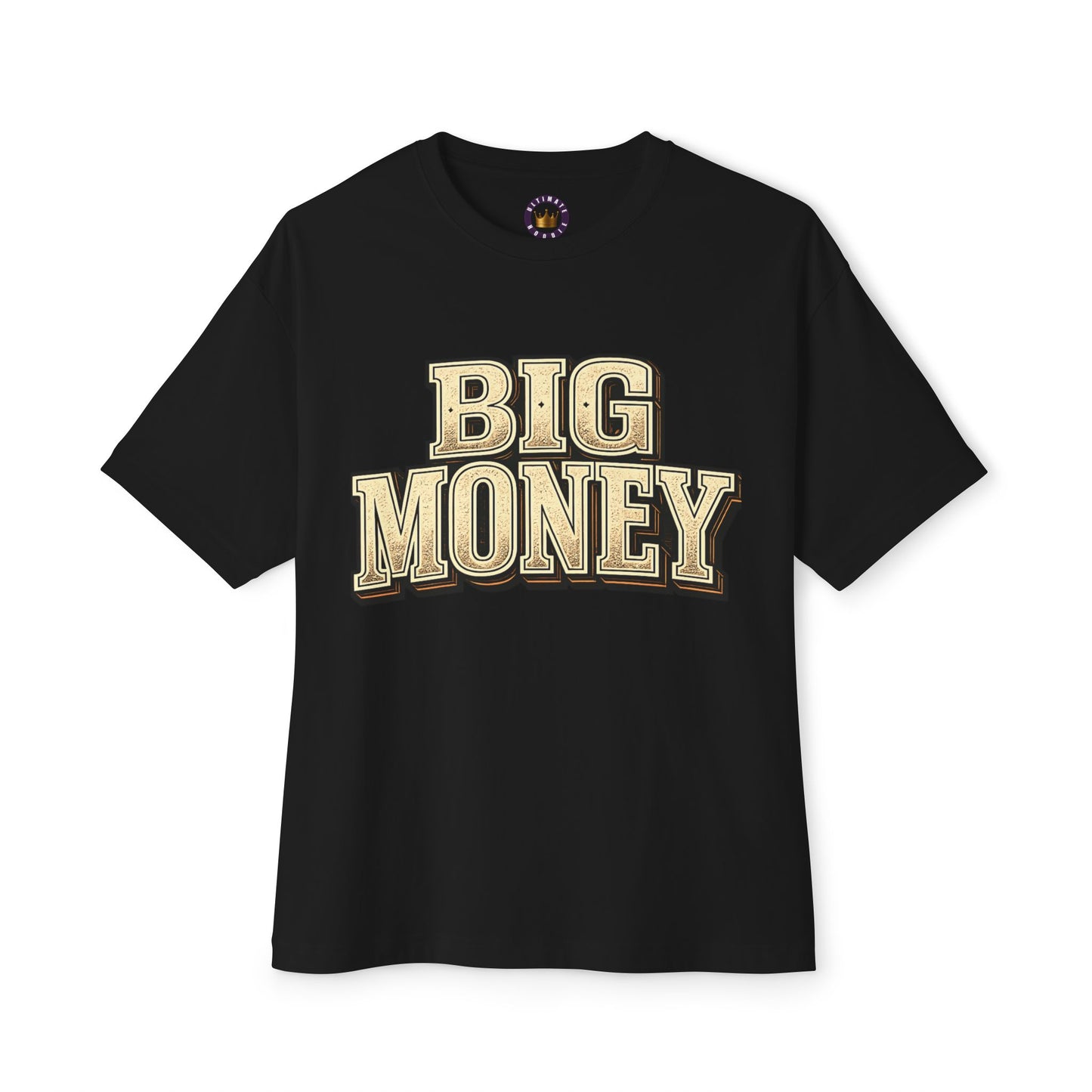 Big  Money Graphic Tee — Oversized Boxy Money Shirt