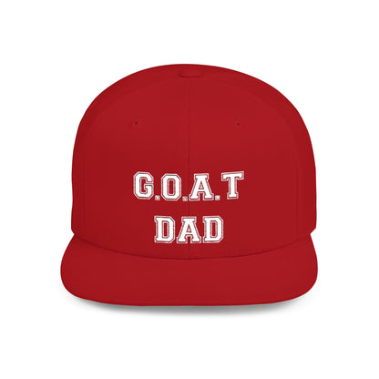 G.O.A.T DAD Cap | Stylish Gift for Father's Day, Outdoor Events, Casual Wear, Green Camouflage Hat