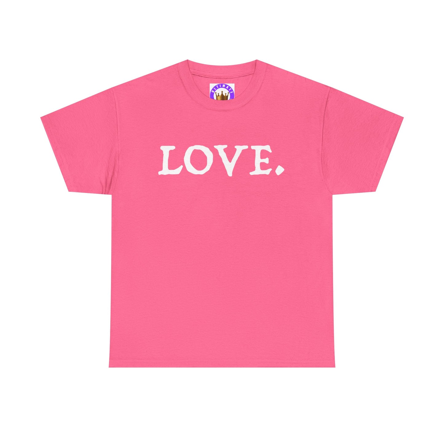 Love Tee (Unisex Heavy Cotton) | Casual Wear, Gift for Her, Couples Outfits, Everyday Tee, Heartfelt Apparel
