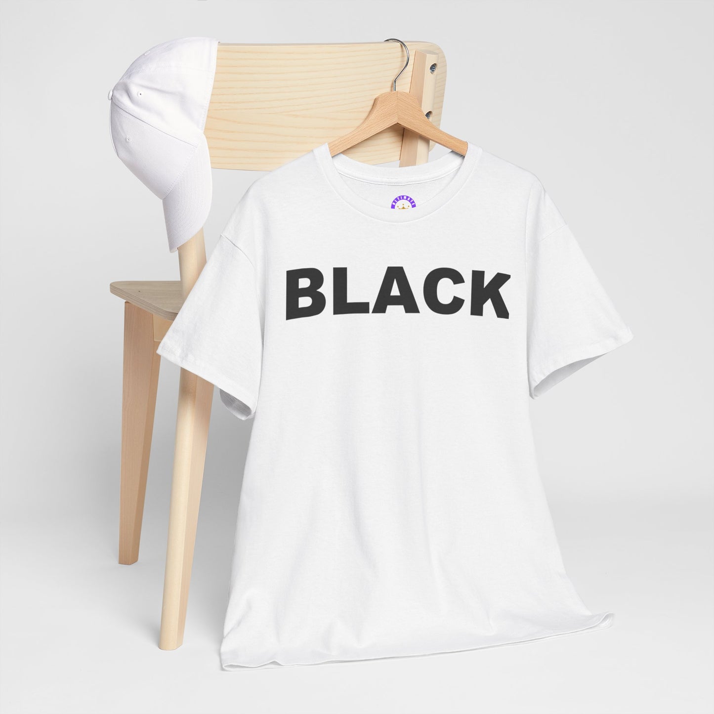 BOLD — Minimal 'BLACK' Tee