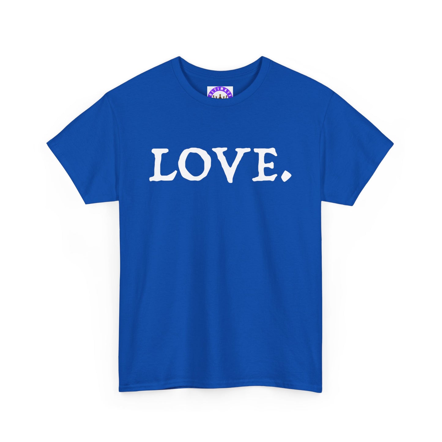 Love Tee (Unisex Heavy Cotton) | Casual Wear, Gift for Her, Couples Outfits, Everyday Tee, Heartfelt Apparel