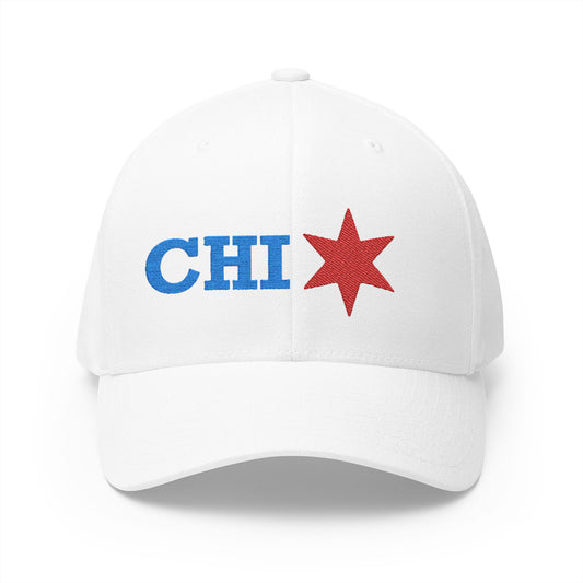 Chicago Cap, Stylish Embroidered Cap, Chic Hat, Custom Closure Cap, Gift for Him, Her, Fashion Accessory, Birthday Gift, Casual Wear