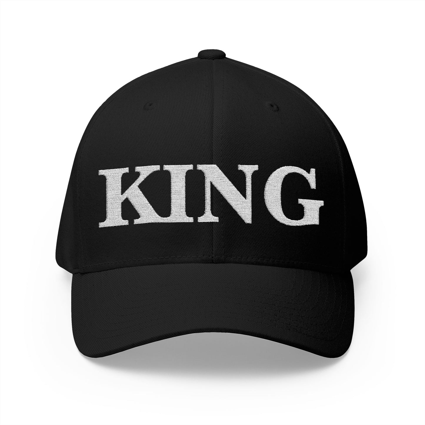 King Embroidered Cap - Adjustable Baseball Hat for Men & Women, Gift for Father's Day, Birthday, Casual Wear, Sports, Outdoor