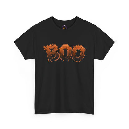 Halloween BOO Ghost Shirt | Spooky Season T-Shirt | Cute Fall Tee | Unisex Heavy Cotton Apparel | October Gift for Him Her