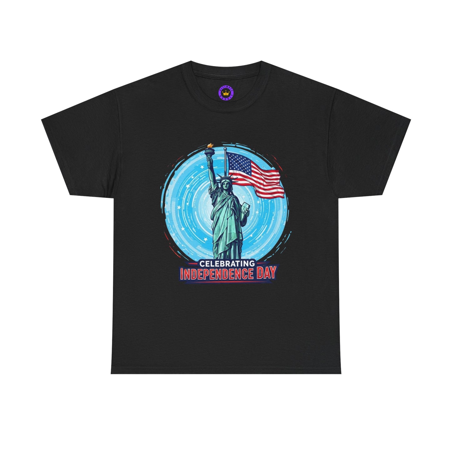 Independence Day Tee | Unisex Heavy Cotton Tee, Patriotic T-Shirt, Fourth of July Attire, Gift for Freedom Lovers