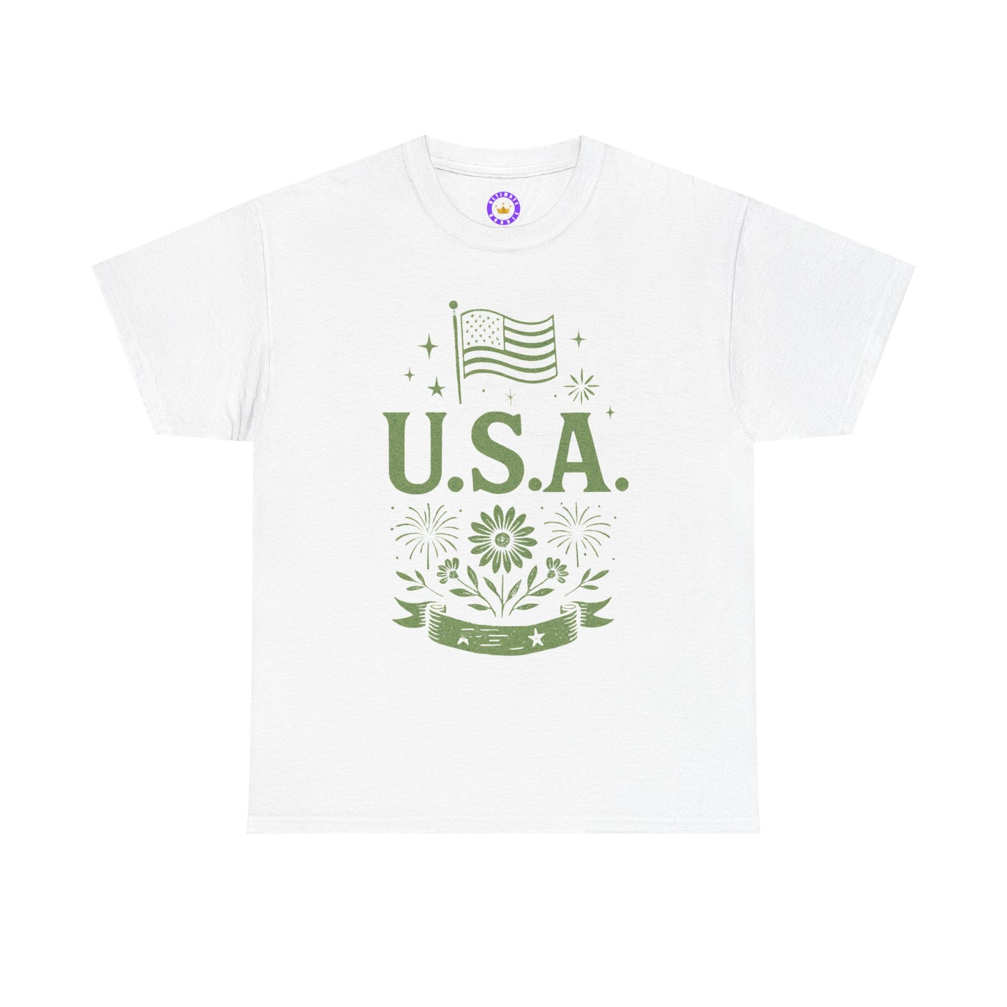 USA Tee, Unisex Graphic T-Shirt, 4th of July Top, Casual Independence Day Shirt, Summer Fest Shirt