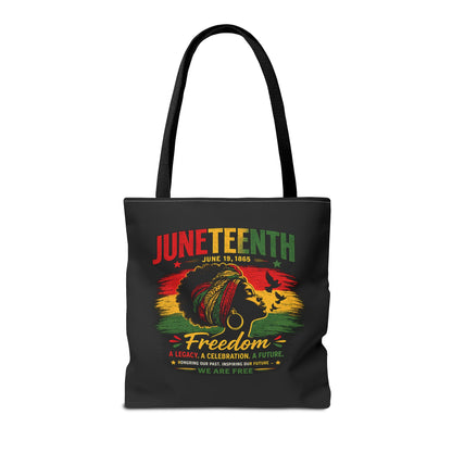 Juneteenth Freedom Tote Bag – Black History Celebration Grocery & Everyday Carry